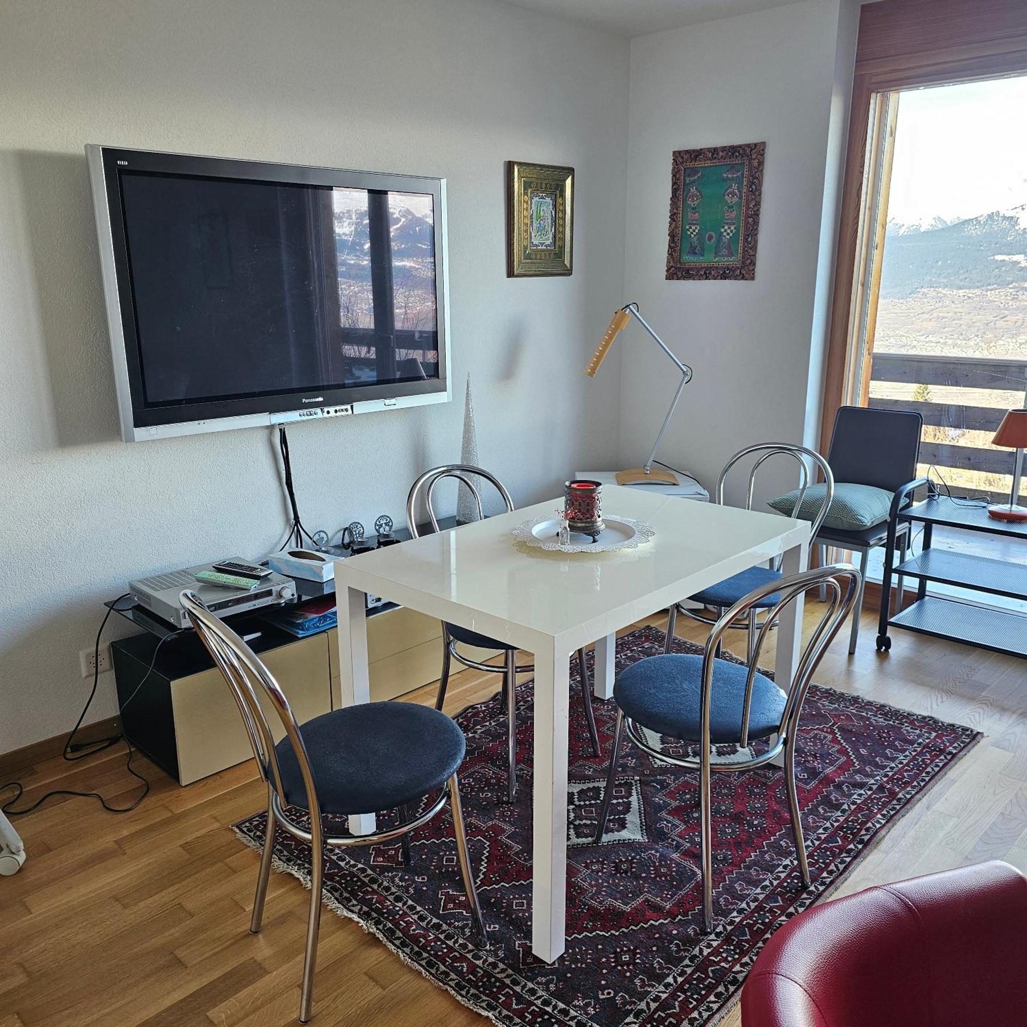 Appartement Meuble A Louer A Nax Екстериор снимка